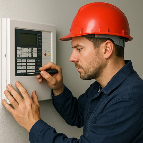 טכנאי חשמל מתקן לוח